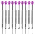 10-CUT OUT 1.60MM SCREW DRIVER FOR Rolex/Cartier/Panerai/Audemars Piguet Watch Band Stainless Steel