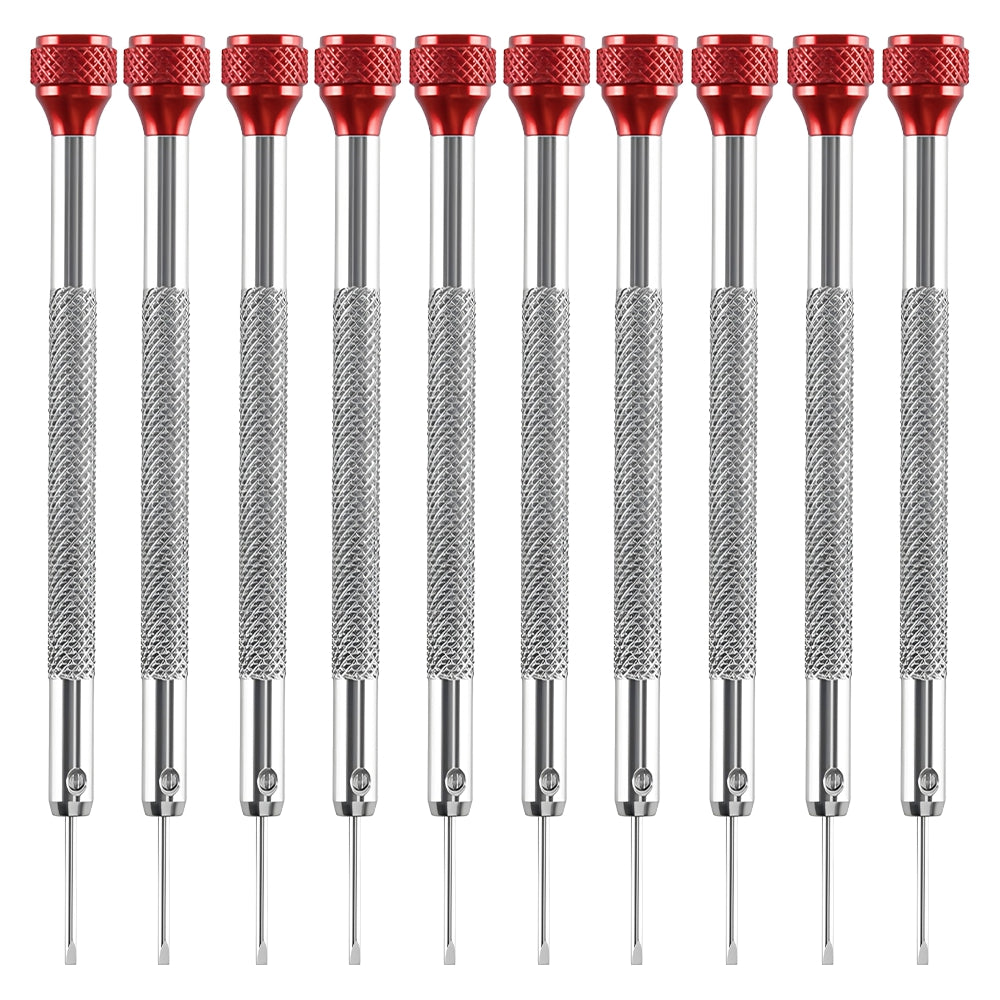 10-CUT OUT 1.20MM SCREW DRIVER FOR Rolex/Cartier/Panerai/Audemars Piguet Watch Band Stainless Steel