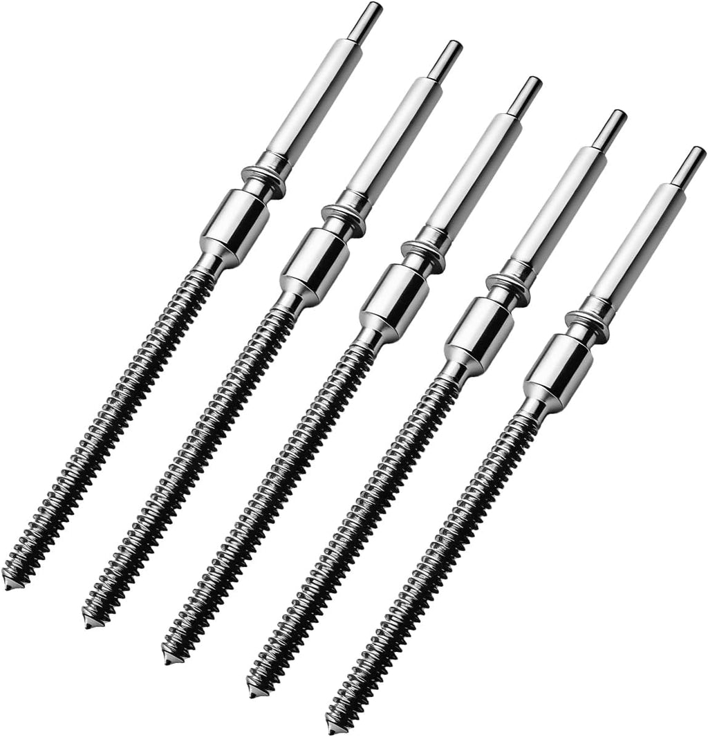 Winding Stem Parts Replacement For 7751 7750 Watch Movement Repair Stainless Steel