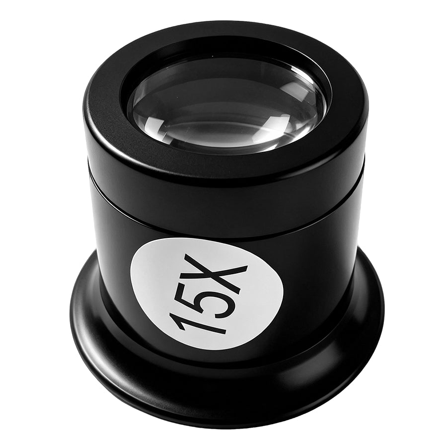 Watch Magnifying Loupe 5X 10X 15X 20X Optical Lens for Watch Repair Jewelry Inspection