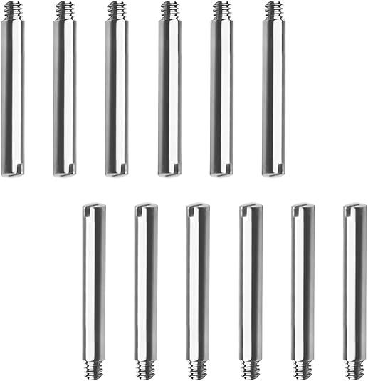 Screws Link Pins Tube Replacement For Rolex Watch Strap Bracelet Submariner GMT Datejust Oyster Stainless Steel 12 Pcs