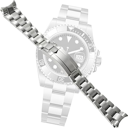 Oyster Watch Band Replacement For Rolex Datejust Submariner Deepsea 116660 21mm