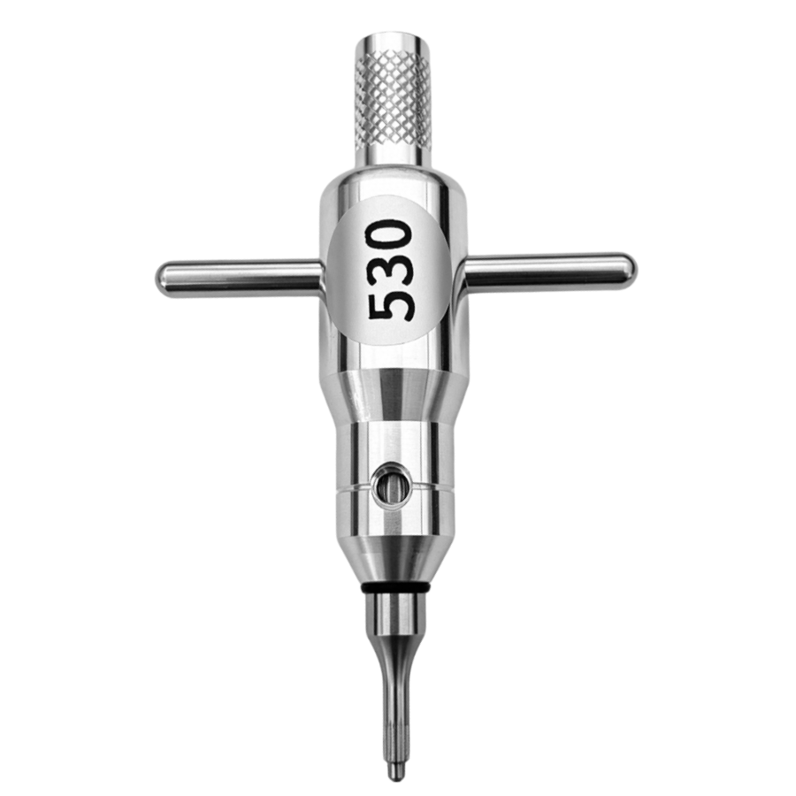 Stainless Steel Watch Case Crown Tube Opener Tool for 5.3mm Crowns