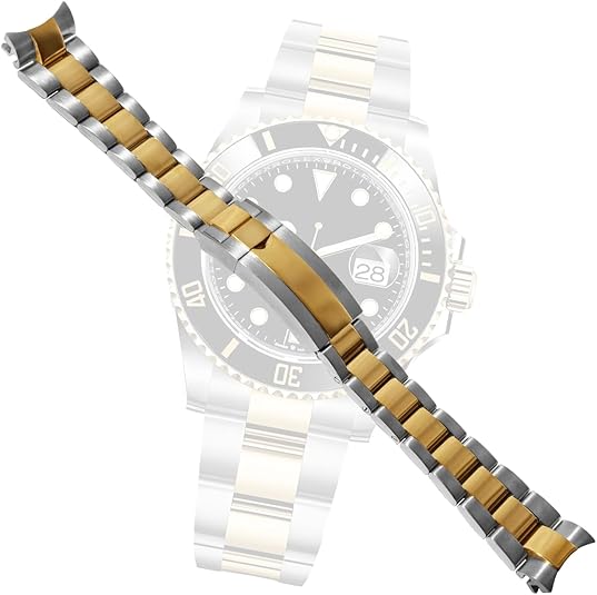 Oyster Watch Band Replacement For Rolex Datejust Submariner Deepsea 116660 21mm