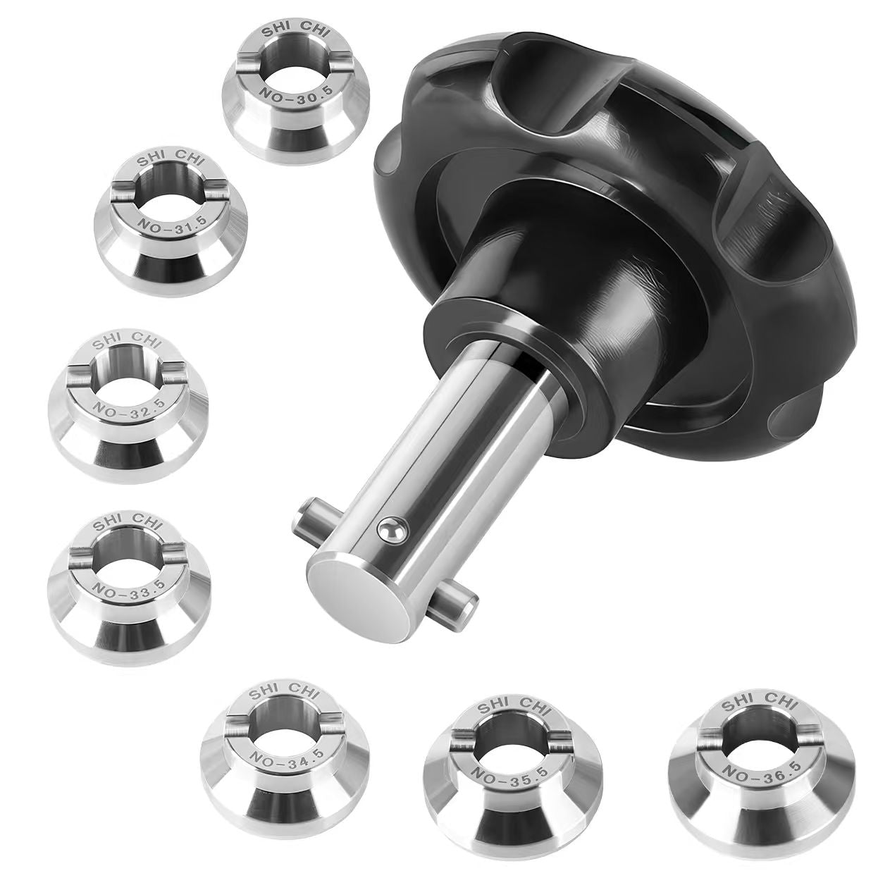 Watch Case Screw Back Opener For Rolex Datejust 36.5 Deepsea 116660 Tool Die 7 pieces Stainless Steel