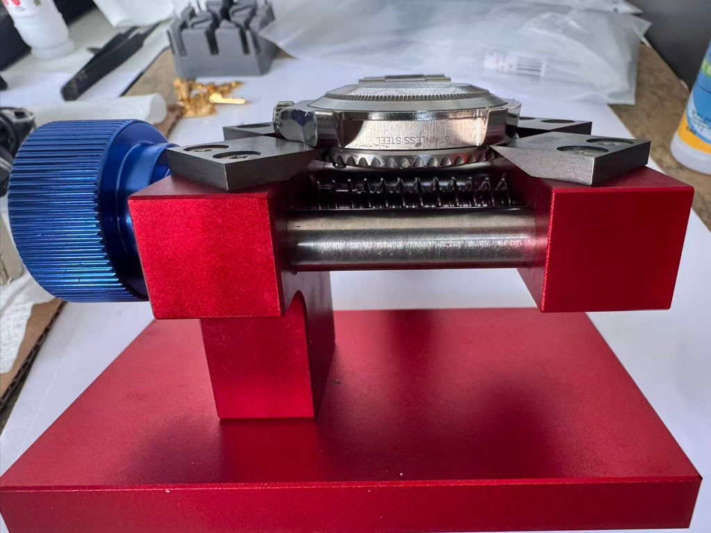 Professional Watch Bezel Opener Removal Tool Watchmaker Workbench Back Case