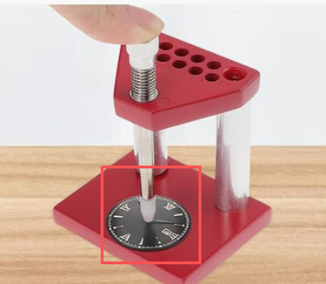 Professional Watch Hand Installation Tool Set – Precision Watch Hand Press Setter Kit | Horology Repair Tool for Dial Hand Installation (Seconds, Minute, Hour Hands)