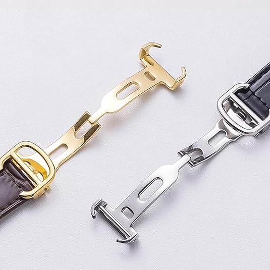 Watch Clasp Buckle Replacement For Roadster Ronde Solo Calibre Strap Stainless Steel