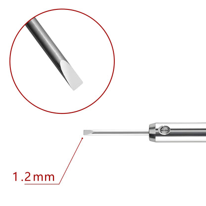 1.20MM CUT-OUT SCREW DRIVER FOR PANERAI RADIOMIR PAM LUMINOR 180, 380, 287 WATCH