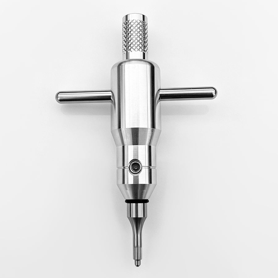 Stainless Steel Watch Case Crown Tube Opener Tool for 6mm–7mm Crowns