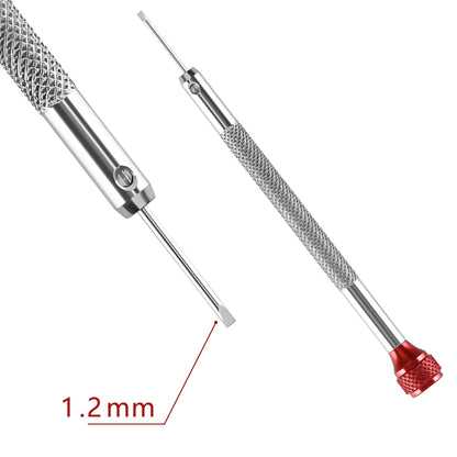 6-CUT OUT 1.20MM SCREW DRIVER FOR Rolex/Cartier/Panerai/Audemars Piguet Watch Band Stainless Steel