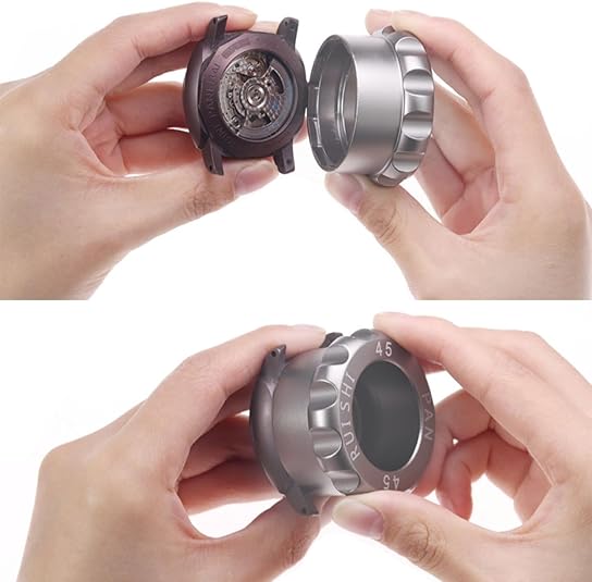 Watch Case Screw Back Opener Tool Fits For Panerai 183 292 312 Watch Tools Remover Kit Stainless Steel 40-47mm 4pcs