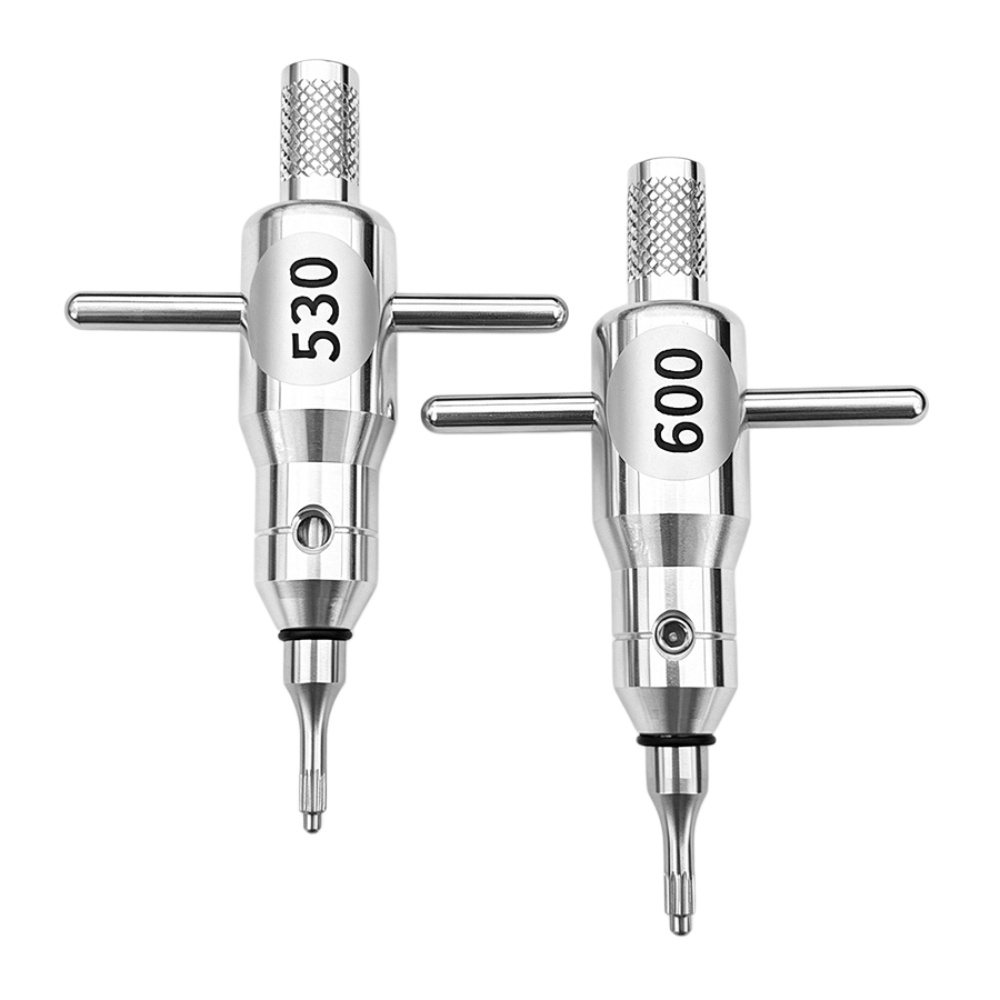 Stainless Steel Watch Case Crown Tube Opener Tool for 6mm–7mm Crowns