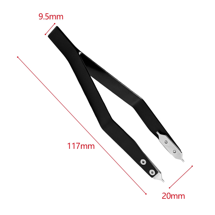 V-Tweeze Spring Bar Removal Tool for Rolex Omega Tudor Watches – Precision Bracelet Adjustment Plier for Watch Repair