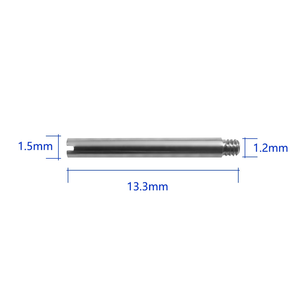 12PCS Screw in link pins for Rolex straps bands bracelets links adjust remove repair -Choose Size