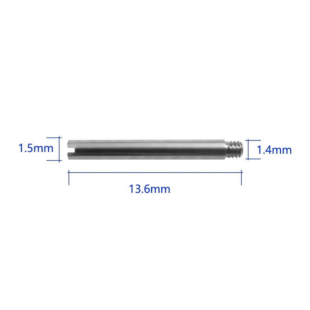 12PCS Screw in link pins for Rolex straps bands bracelets links adjust remove repair -Choose Size