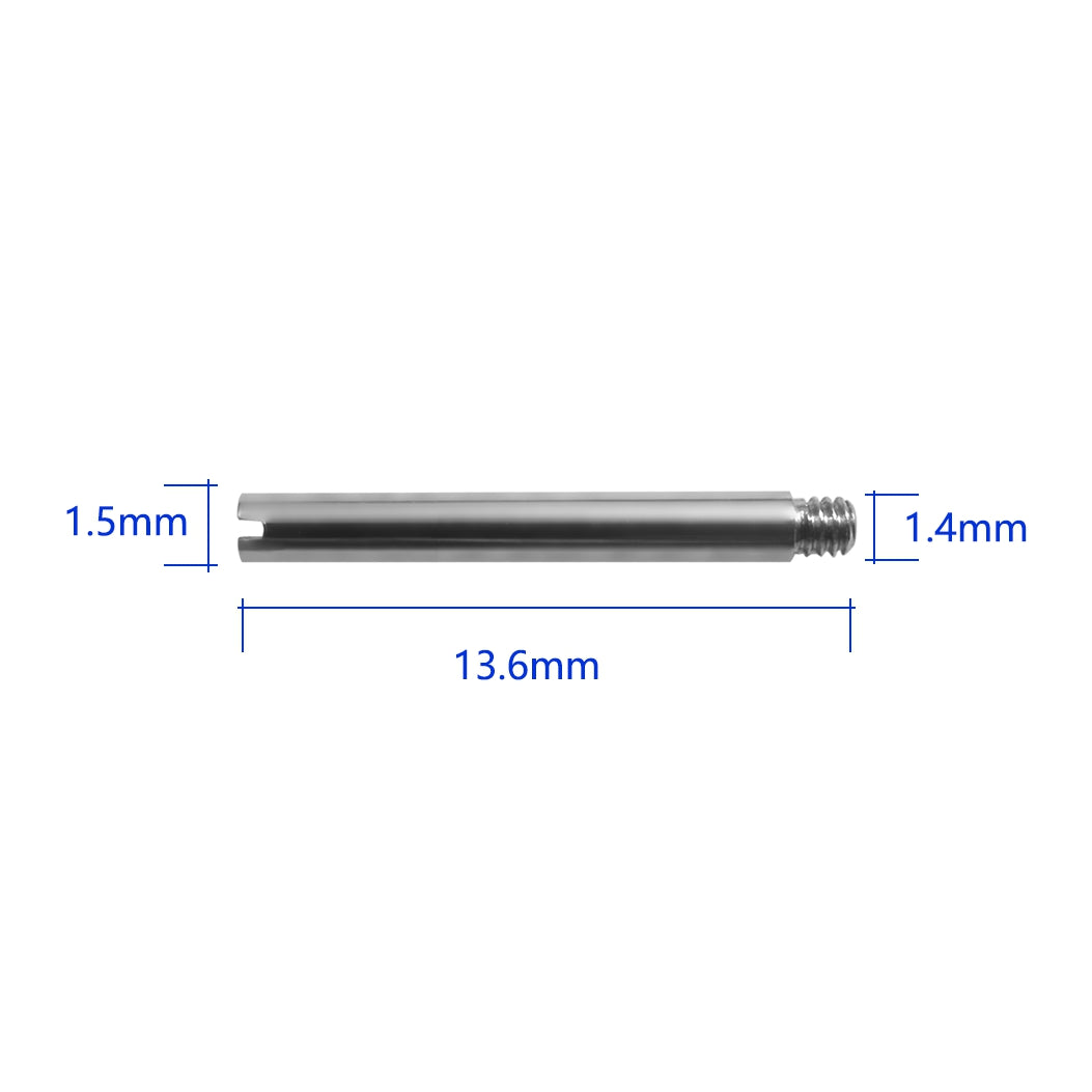 12PCS Screw in link pins for Rolex straps bands bracelets links adjust remove repair -Choose Size