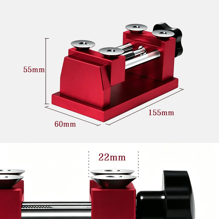 Professional Watch Bezel Removal Tool for Rolex Omega Watches – 4 Blade Workbench Case Opener & Watch Repair Tool