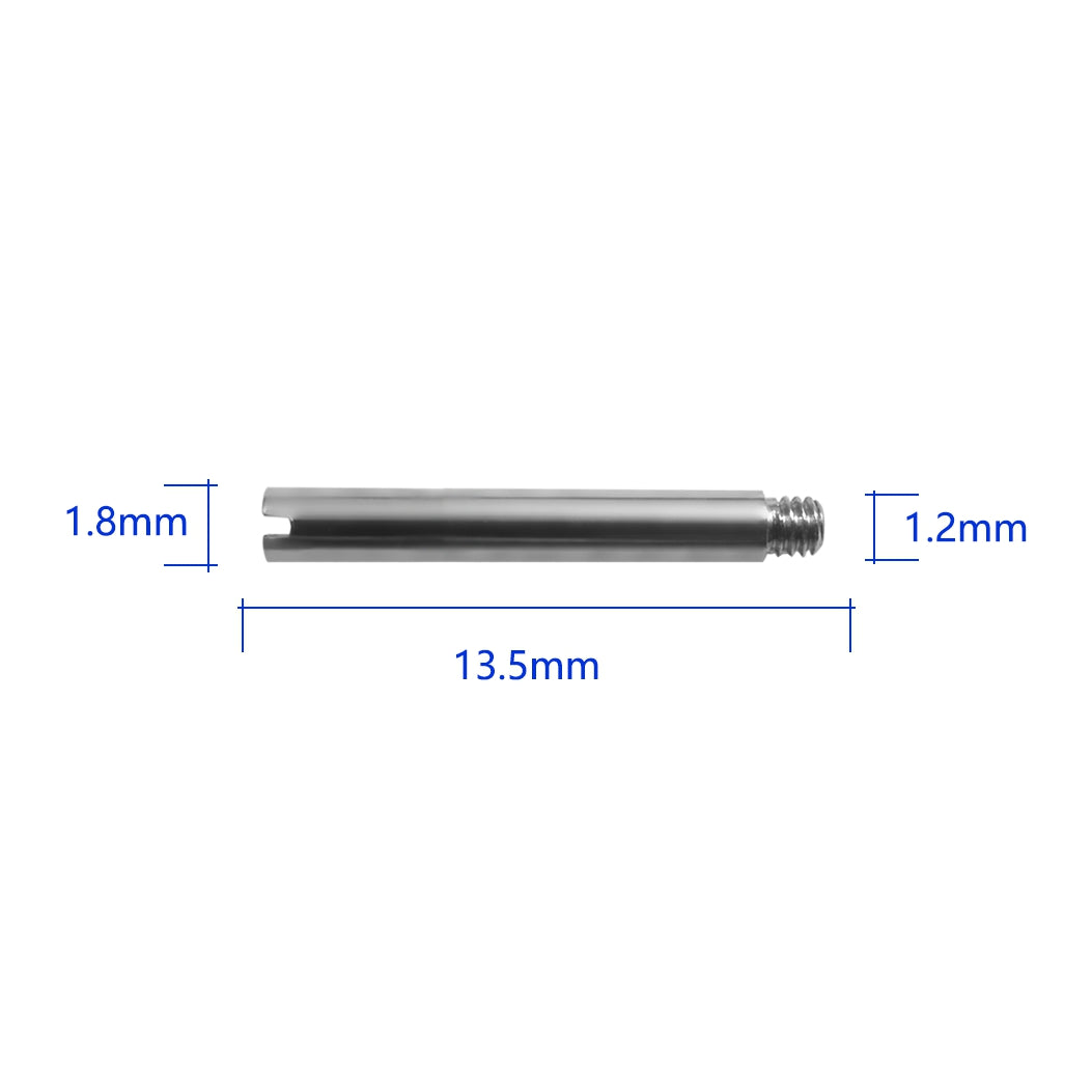 12PCS Screw in link pins for Rolex straps bands bracelets links adjust remove repair -Choose Size