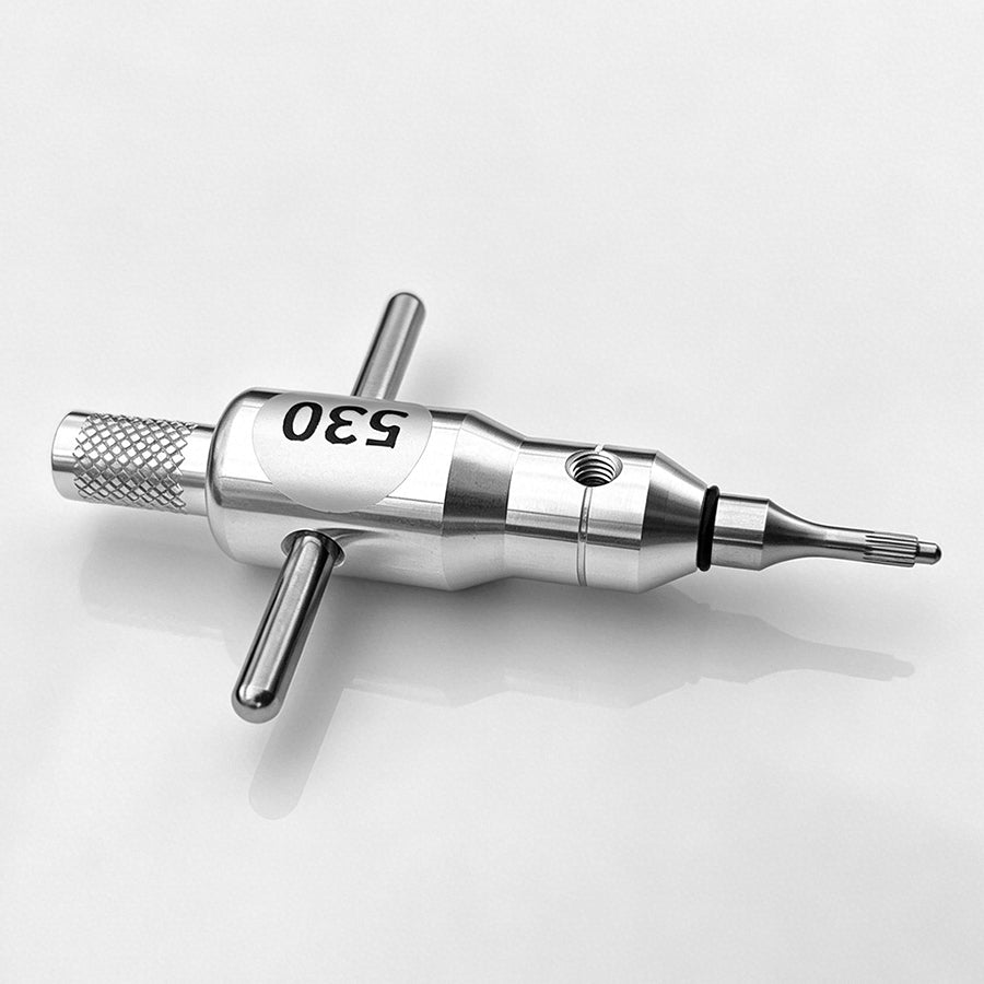 Stainless Steel Watch Case Crown Tube Opener Tool for 5.3mm Crowns