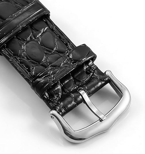 Pin Buckle Clasp Band Replacement For  Ballon Bleu Tank Watchbands Stainless Steel