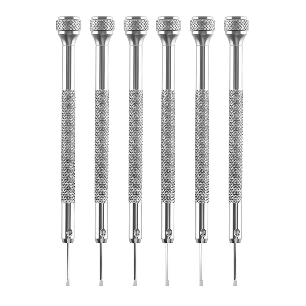 6-CUT OUT 1.40MM SCREW DRIVER FOR Rolex/Cartier/Panerai/Audemars Piguet Watch Band Stainless Steel