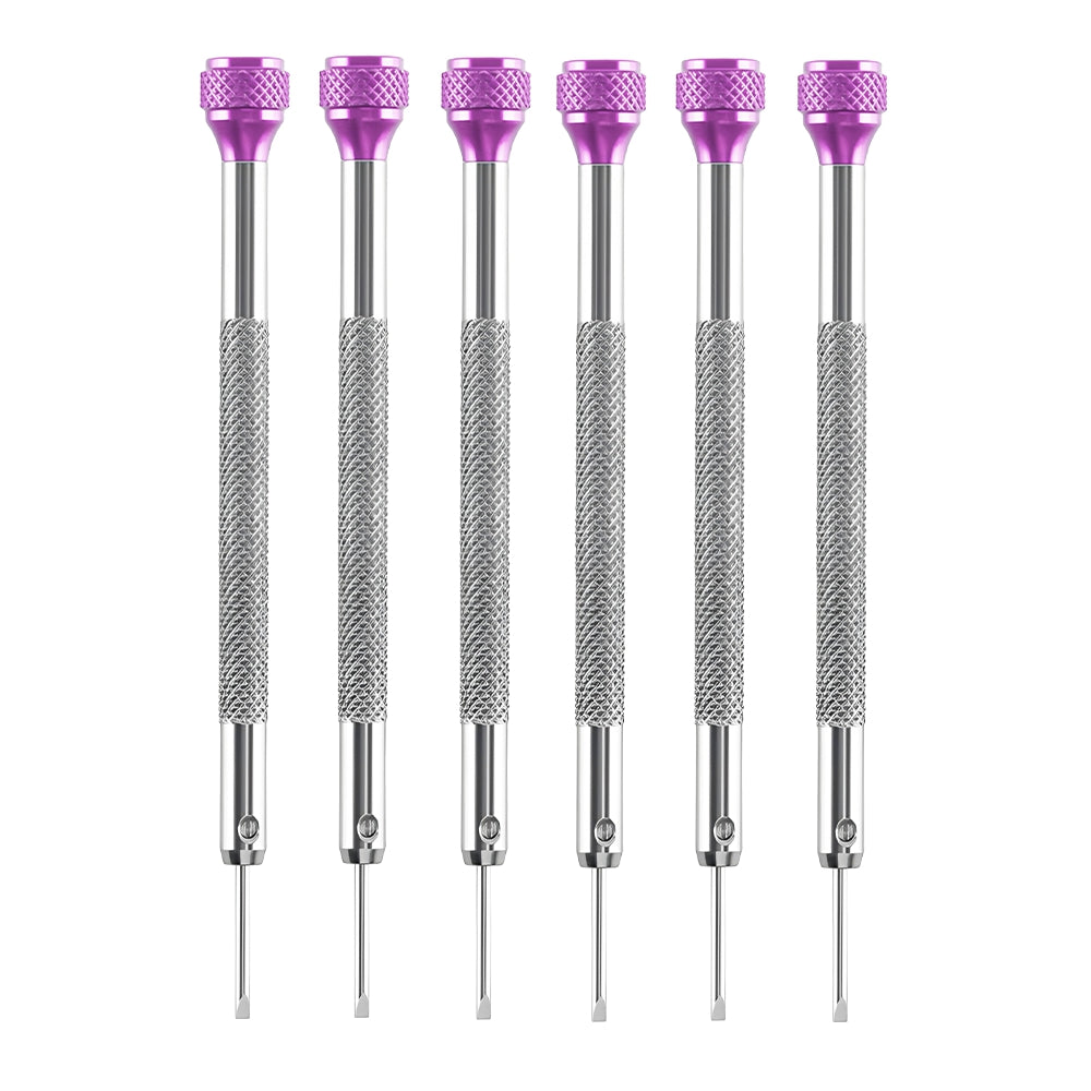 6-CUT OUT 1.60MM SCREW DRIVER FOR Rolex/Cartier/Panerai/Audemars Piguet Watch Band Stainless Steel