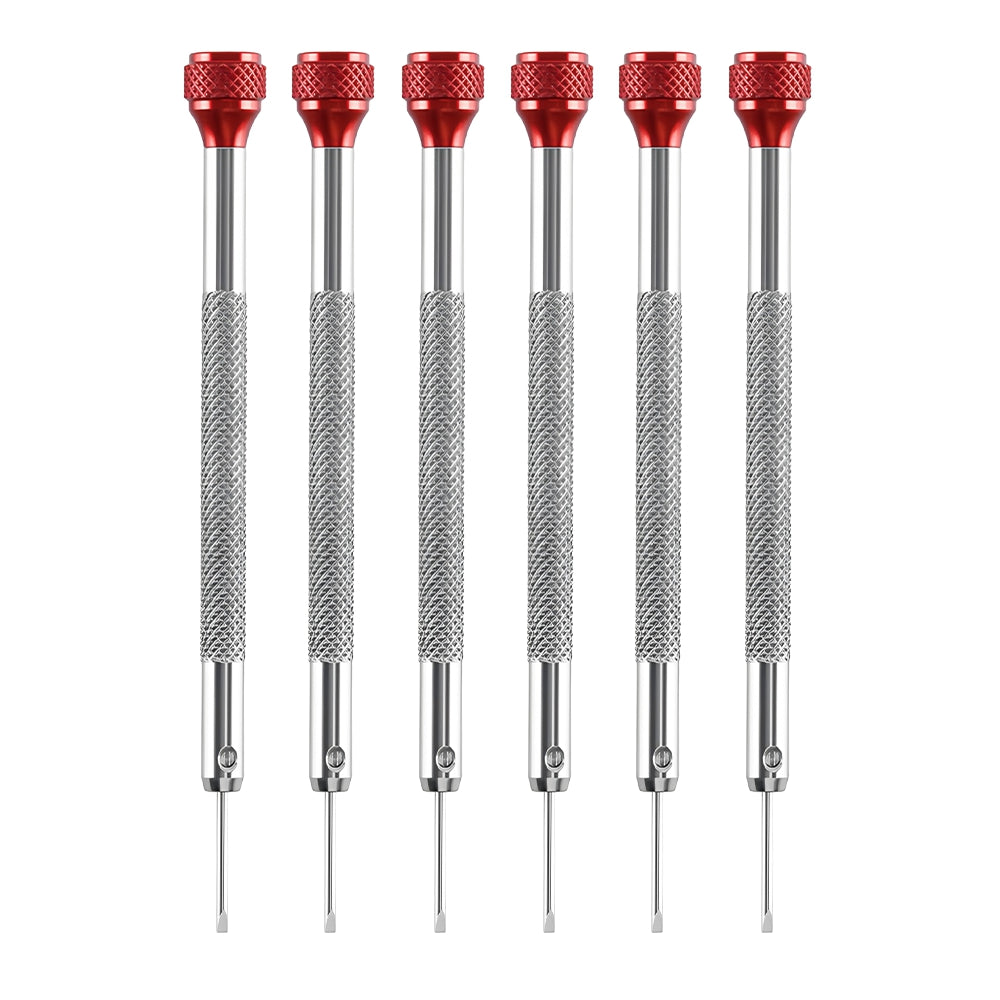 6-CUT OUT 1.20MM SCREW DRIVER FOR Rolex/Cartier/Panerai/Audemars Piguet Watch Band Stainless Steel
