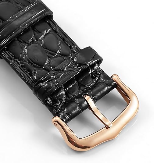 Pin Buckle Clasp Band Replacement For  Ballon Bleu Tank Watchbands Stainless Steel