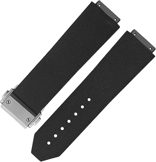 Rubber Watch Band Strap Replacement For Hublot Fusion Watch 19 * 13 * 18mm