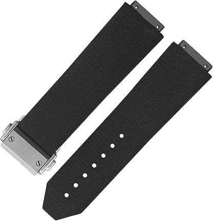 Rubber Watch Band Strap Replacement For Hublot Fusion Watch 19 * 13 * 18mm